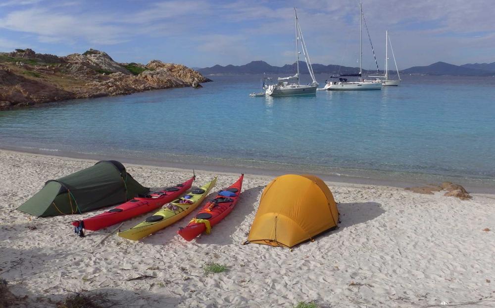 Wild Sea Kayak Camping Adventures. - Go Sea Kayak, Olbia, Sardinia